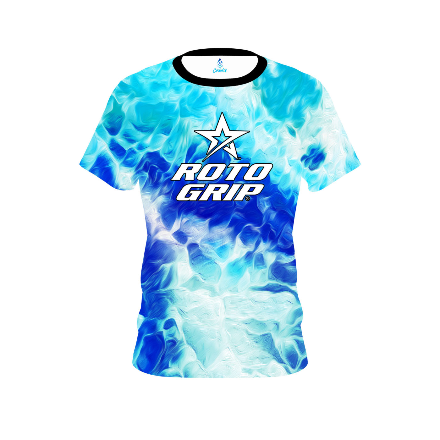 Roto Grip Wavey Onyx Semi-Custom CoolWick Bowling Jersey
