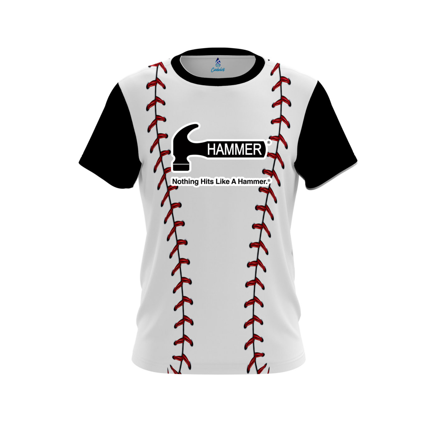 Hammer Baseball Laces Semi-Custom CoolWick Bowling Jersey