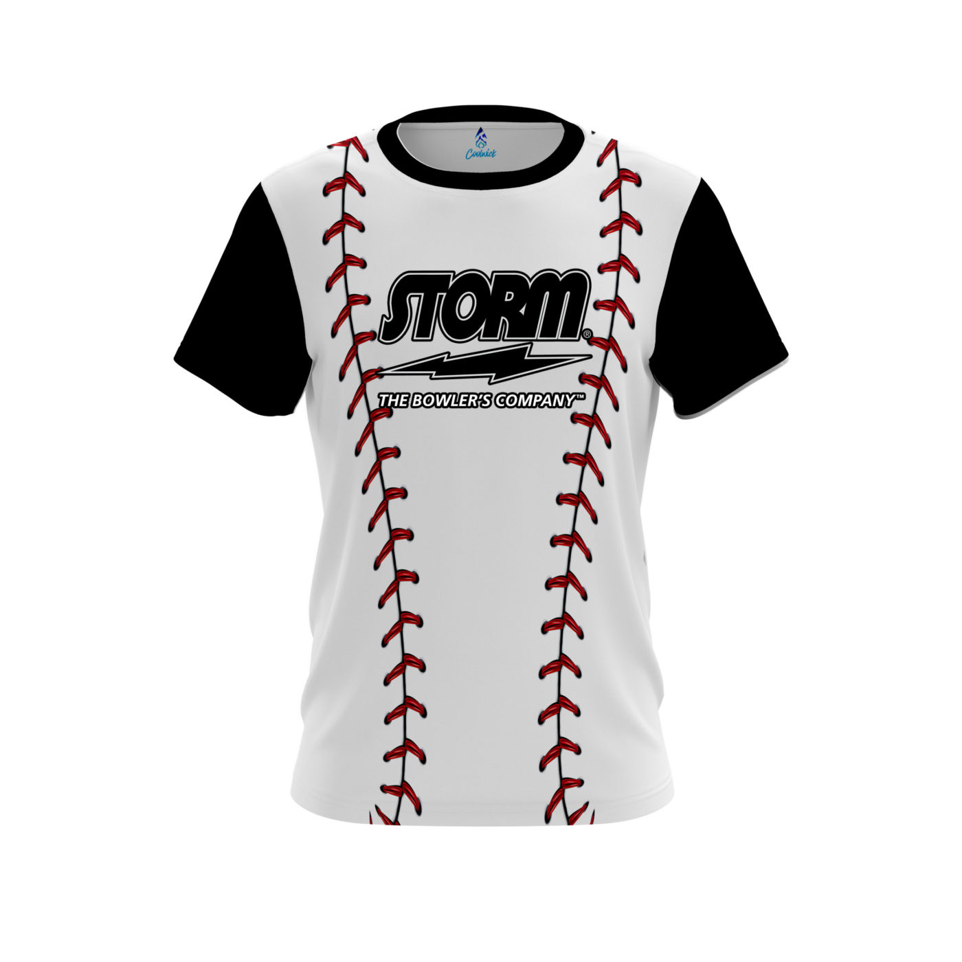 Storm Baseball Laces Semi-Custom CoolWick Bowling Jersey