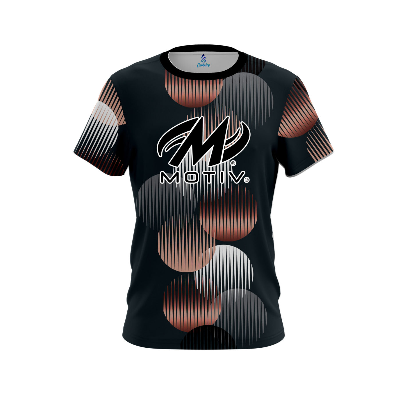 Motiv Copper Penny Semi-Custom CoolWick Bowling Jersey