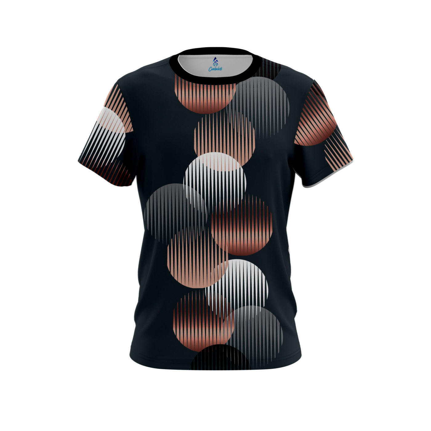 Plain Copper Penny Semi-Custom CoolWick Bowling Jersey