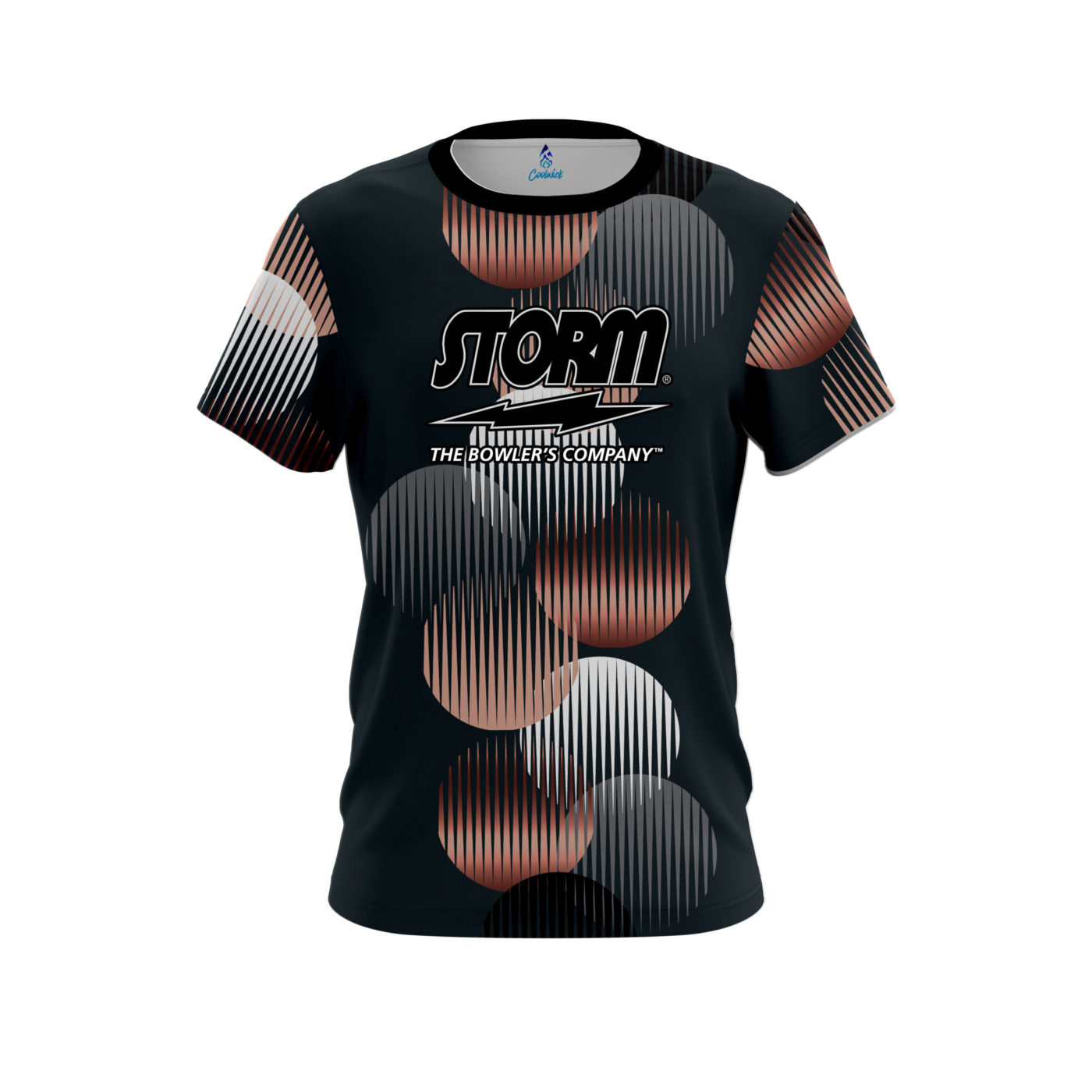 Storm Copper Penny Semi-Custom CoolWick Bowling Jersey