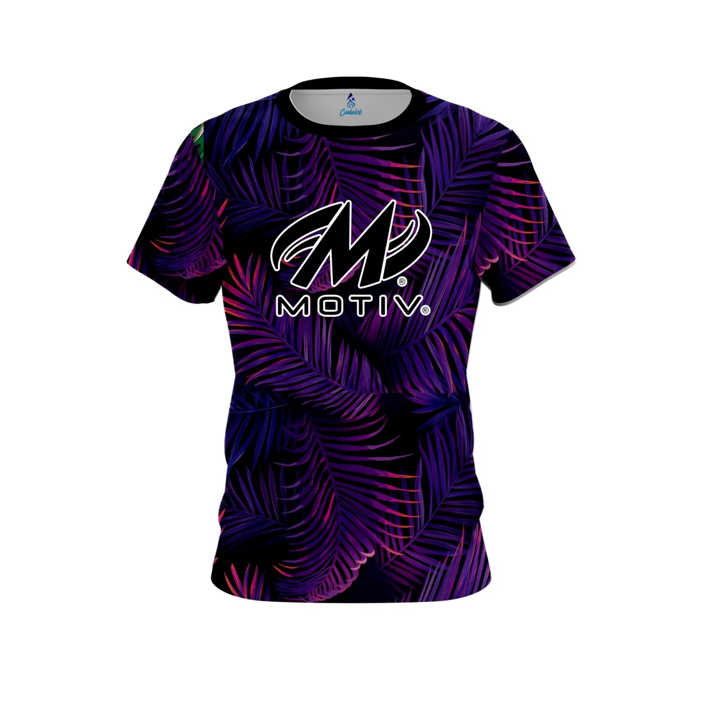 Motiv Purple Jungle CoolWick Bowling Jersey