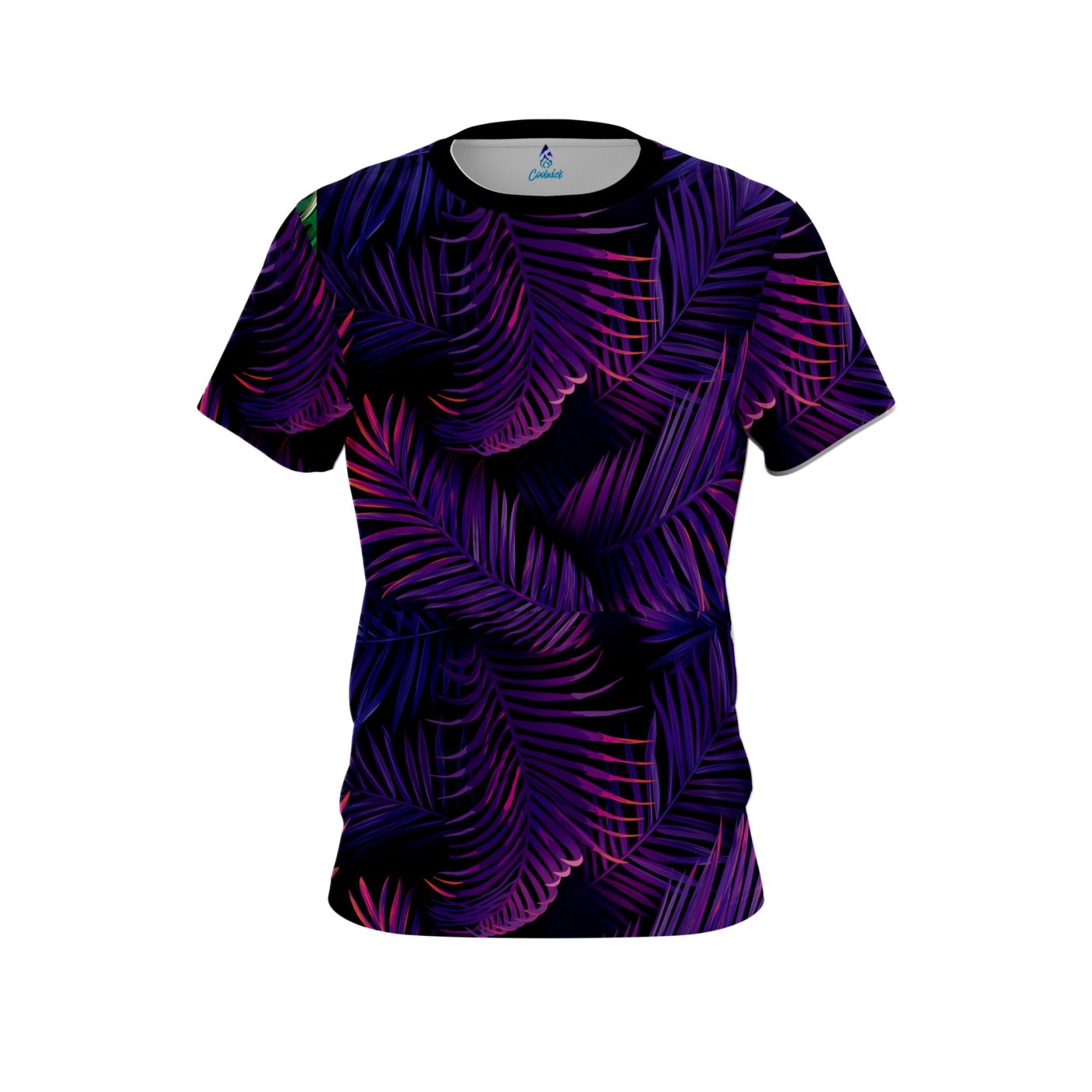 Plain Purple Jungle Semi-Custom CoolWick Bowling Jersey