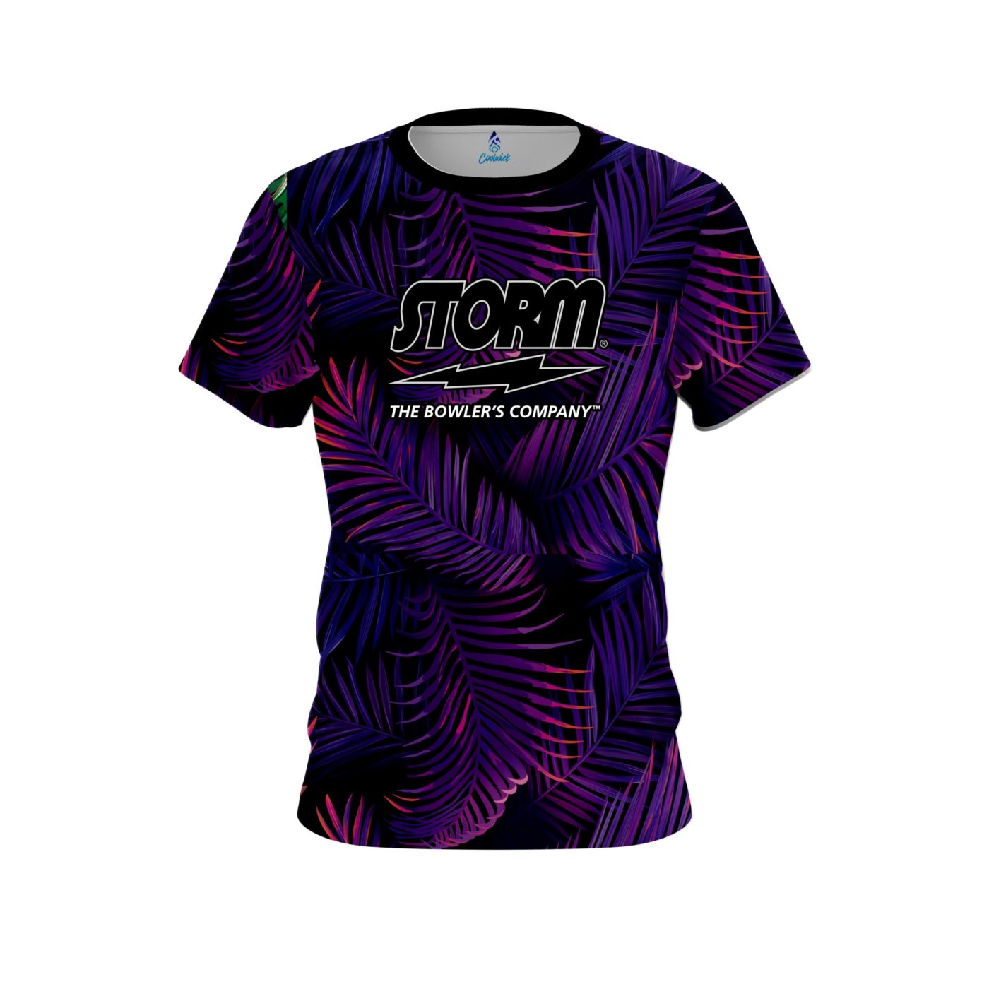 Storm Purple Jungle Semi-Custom CoolWick Bowling Jersey