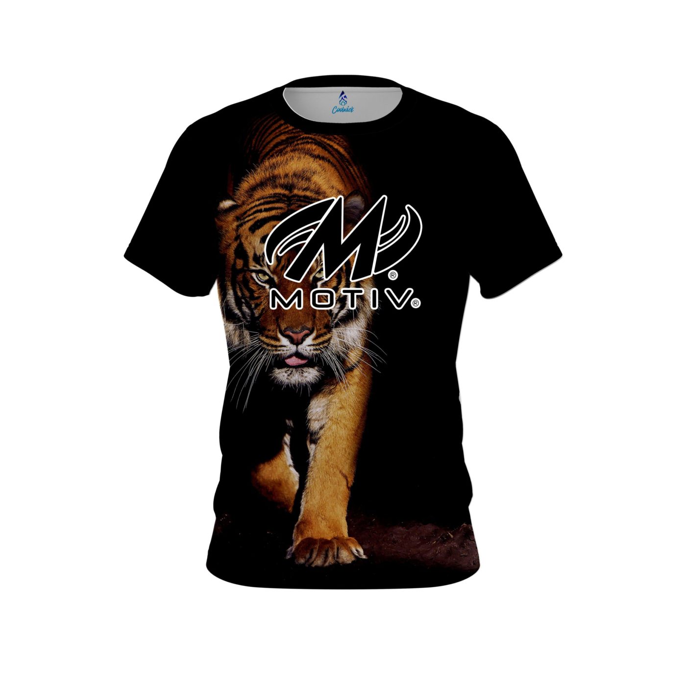 Motiv Jungle Tiger Semi-Custom CoolWick Bowling Jersey