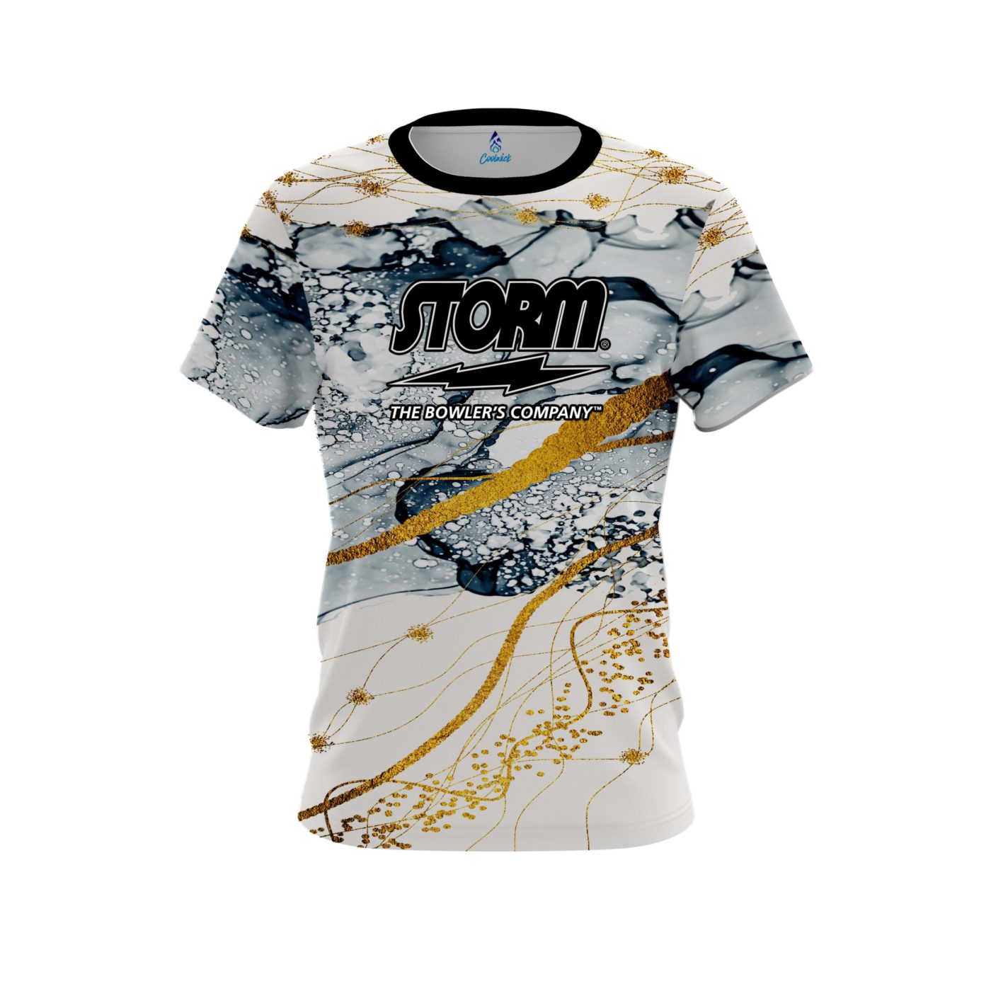 Storm Gold Granite Semi-Custom CoolWick Bowling Jersey