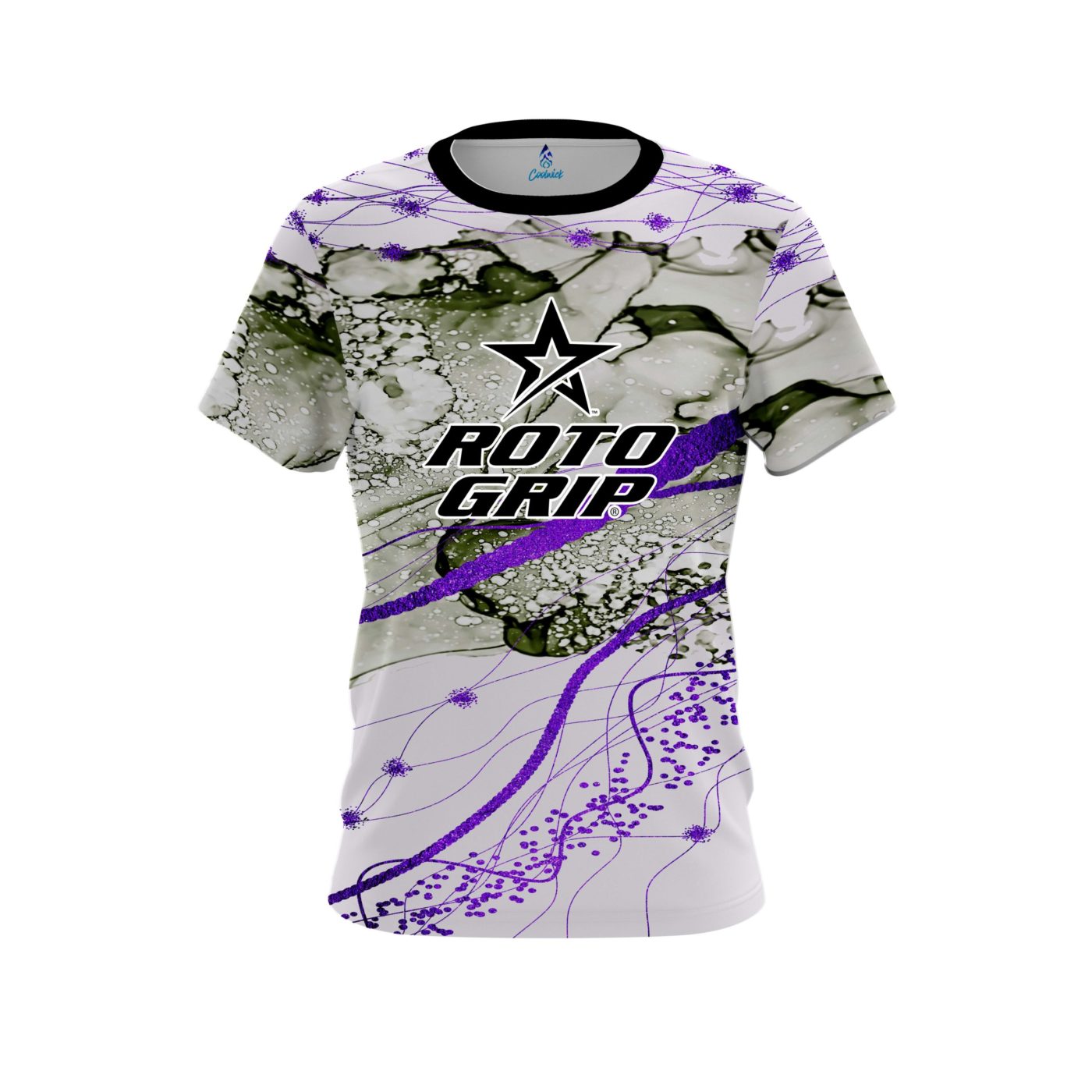Roto Grip Purple Granite Semi-Custom CoolWick Bowling Jersey