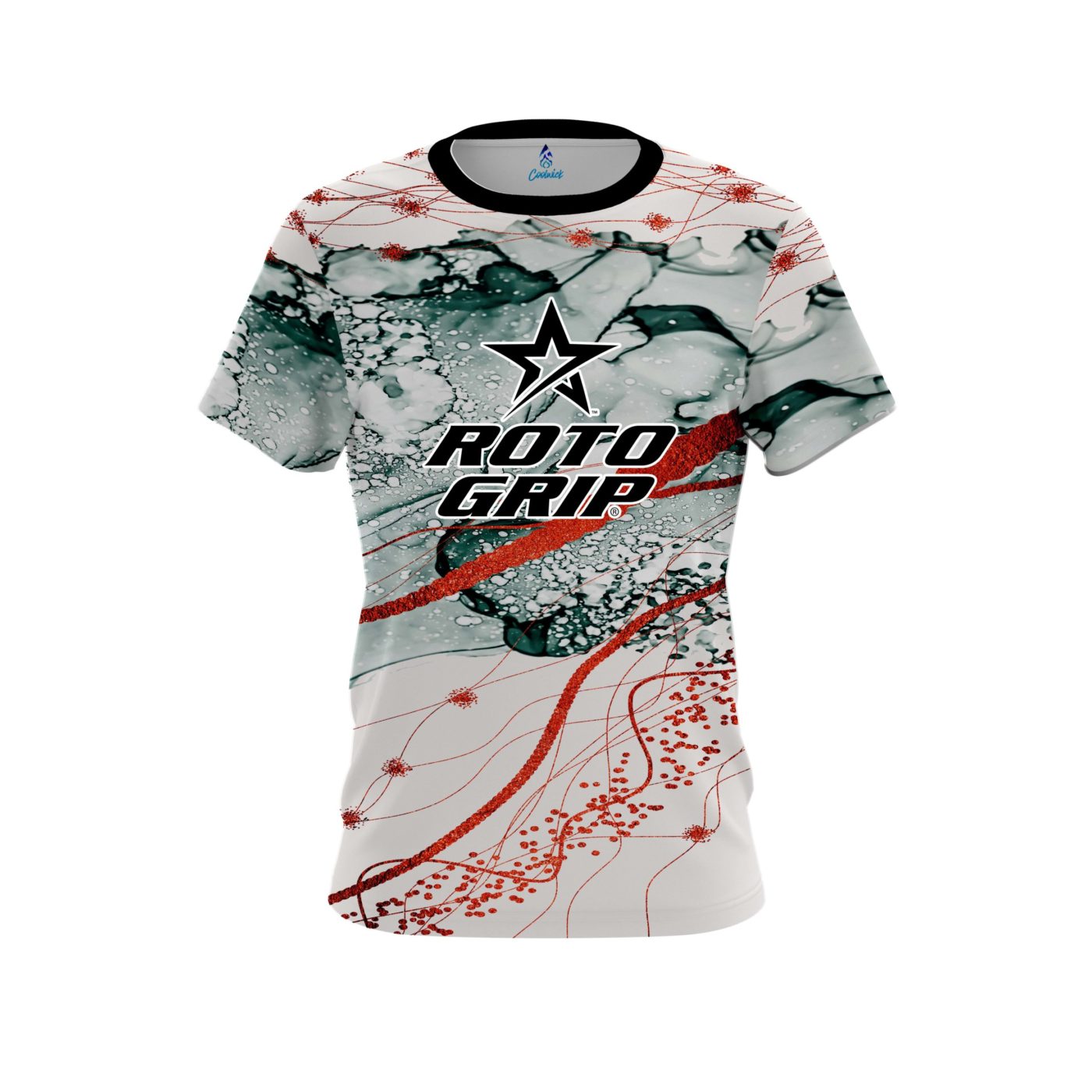 Roto Grip Red Granite Semi-Custom CoolWick Bowling Jersey