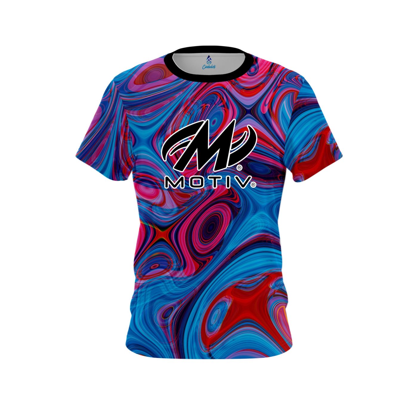Motiv Red Pink Hallucinate CoolWick Bowling Jersey