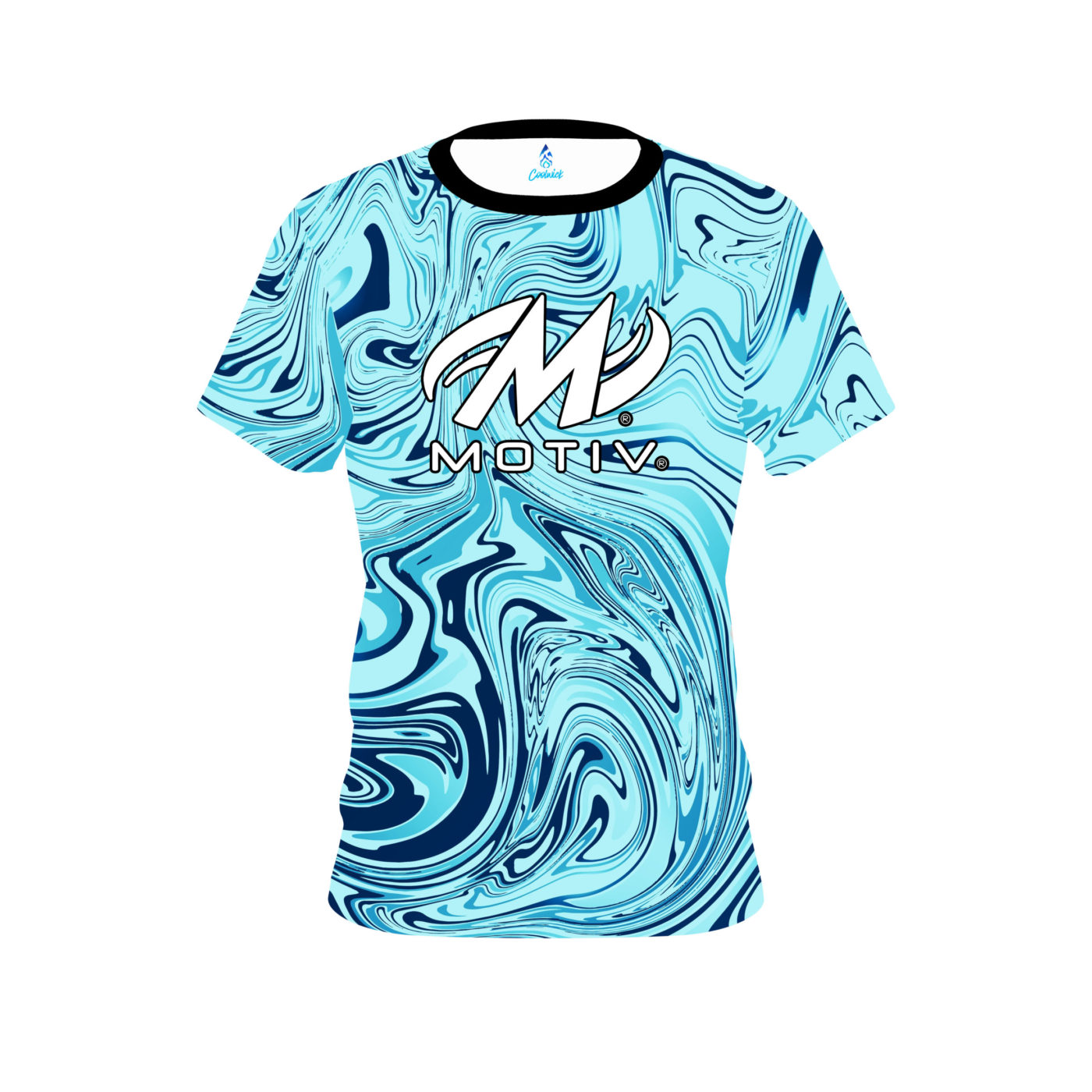 Motiv Blue Hallucinate Semi-Custom CoolWick Bowling Jersey