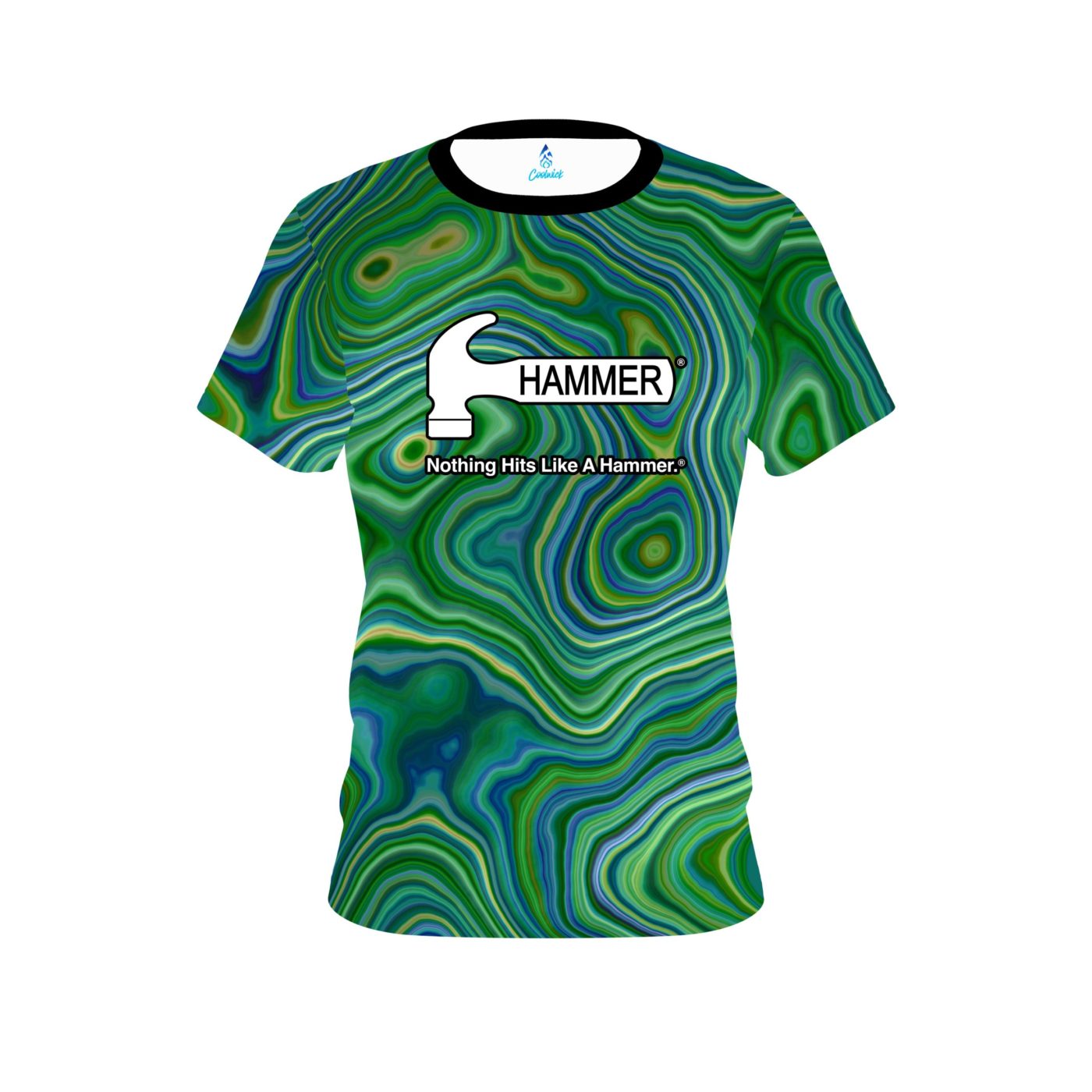 Hammer Green Hallucinate Semi-Custom CoolWick Bowling Jersey