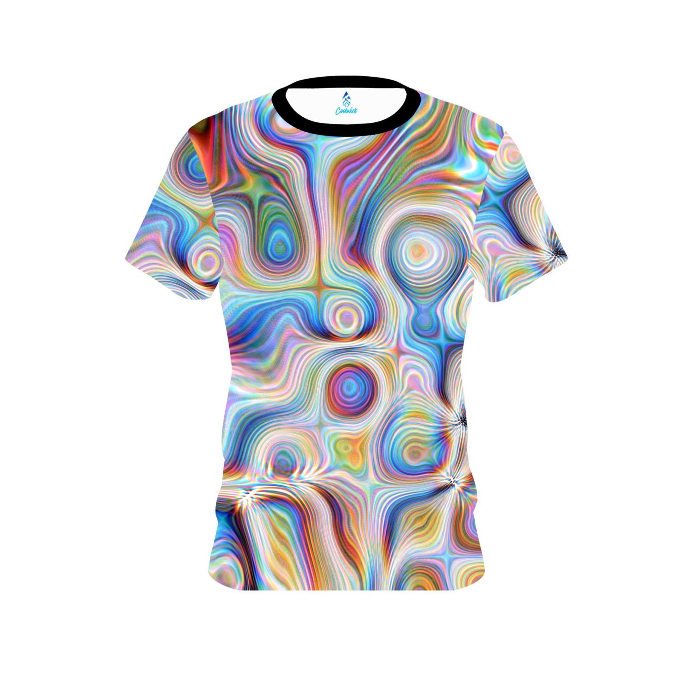 Plain Rainbow Hallucinate Semi-Custom CoolWick Bowling Jersey