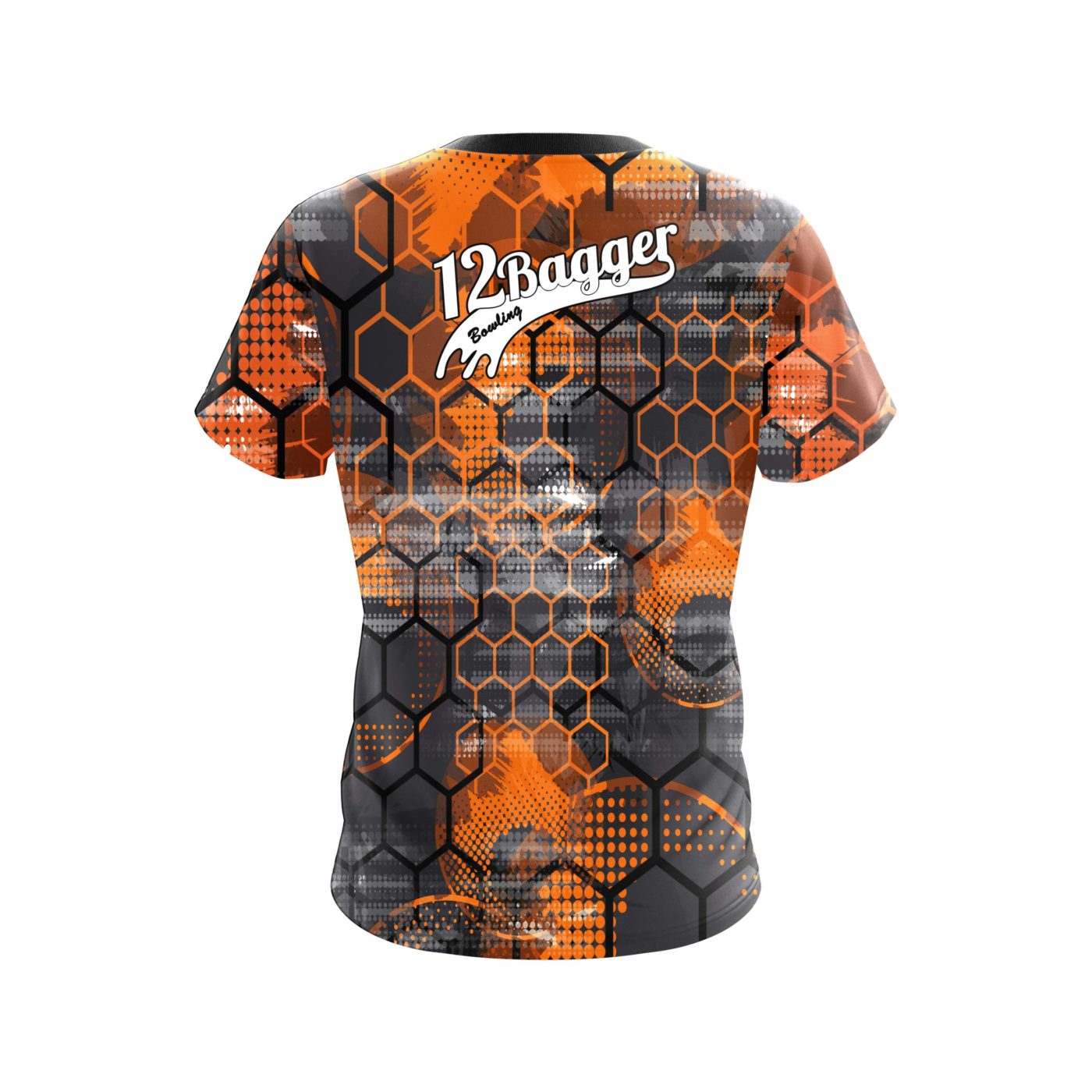 12Bagger Bowling Fire Honeycomb Bowling Jersey - Image 2