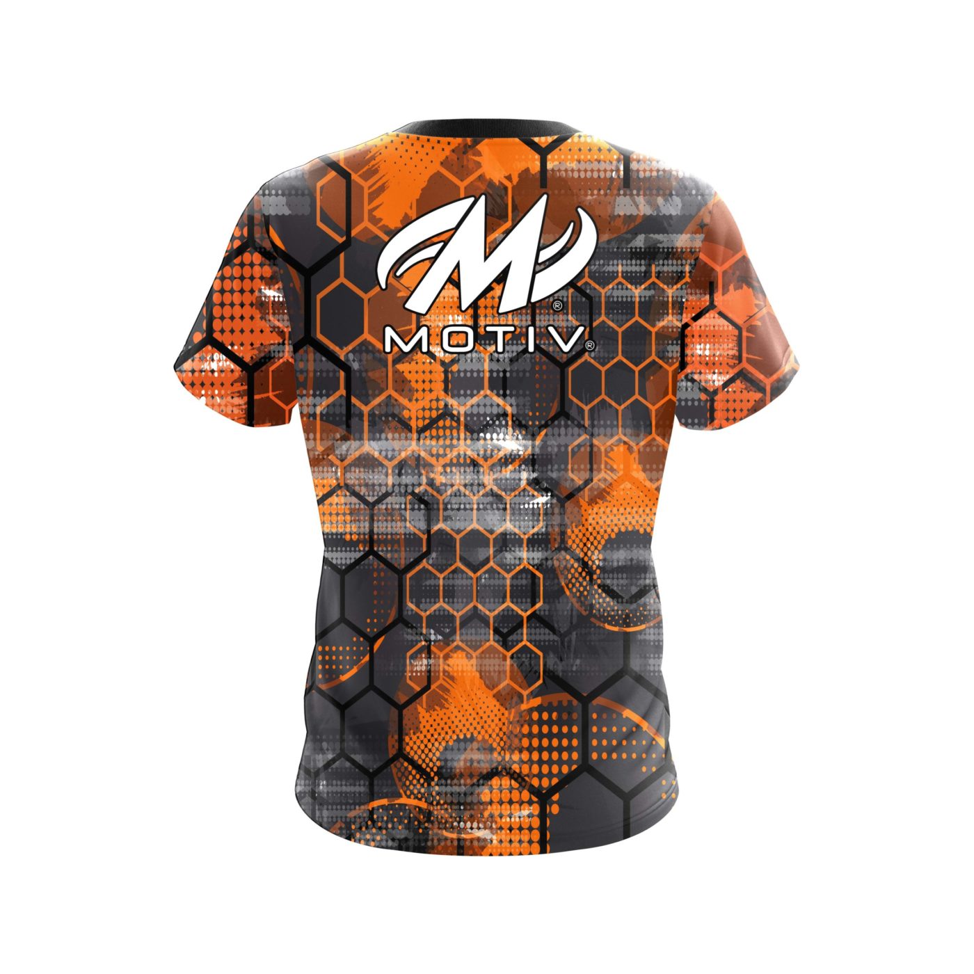 Motiv Fire Honeycomb Semi-Custom CoolWick Bowling Jersey - Image 2