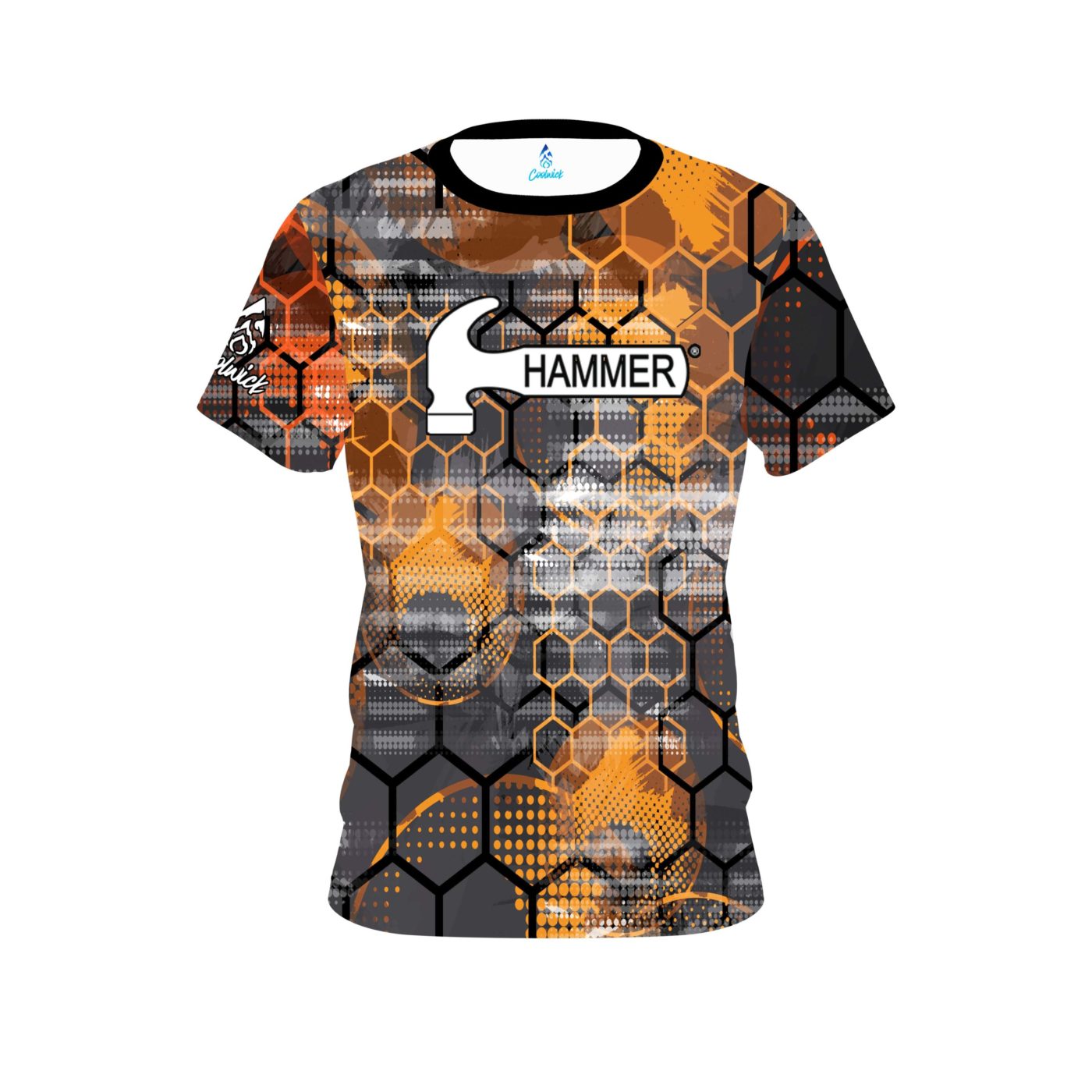 Hammer Fire Honeycomb Semi-Custom CoolWick Bowling Jersey