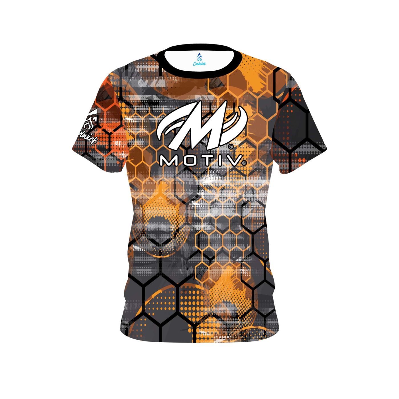 Motiv Fire Honeycomb Semi-Custom CoolWick Bowling Jersey