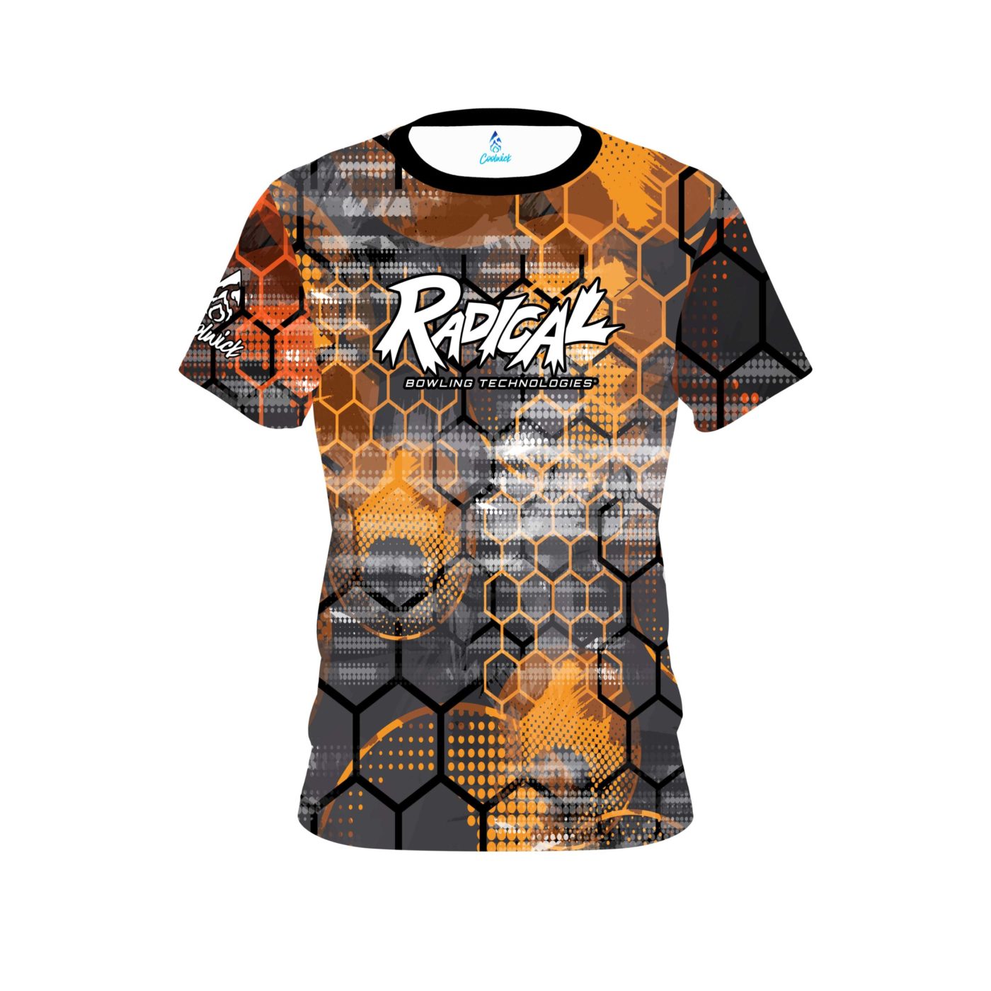 Radical Fire Honeycomb Semi-Custom CoolWick Bowling Jersey