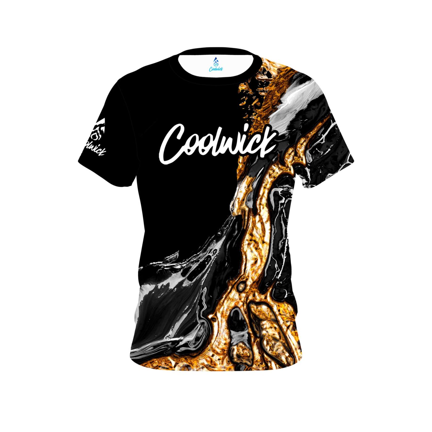 Signature Bowling Onyx Gold Bowling Jersey