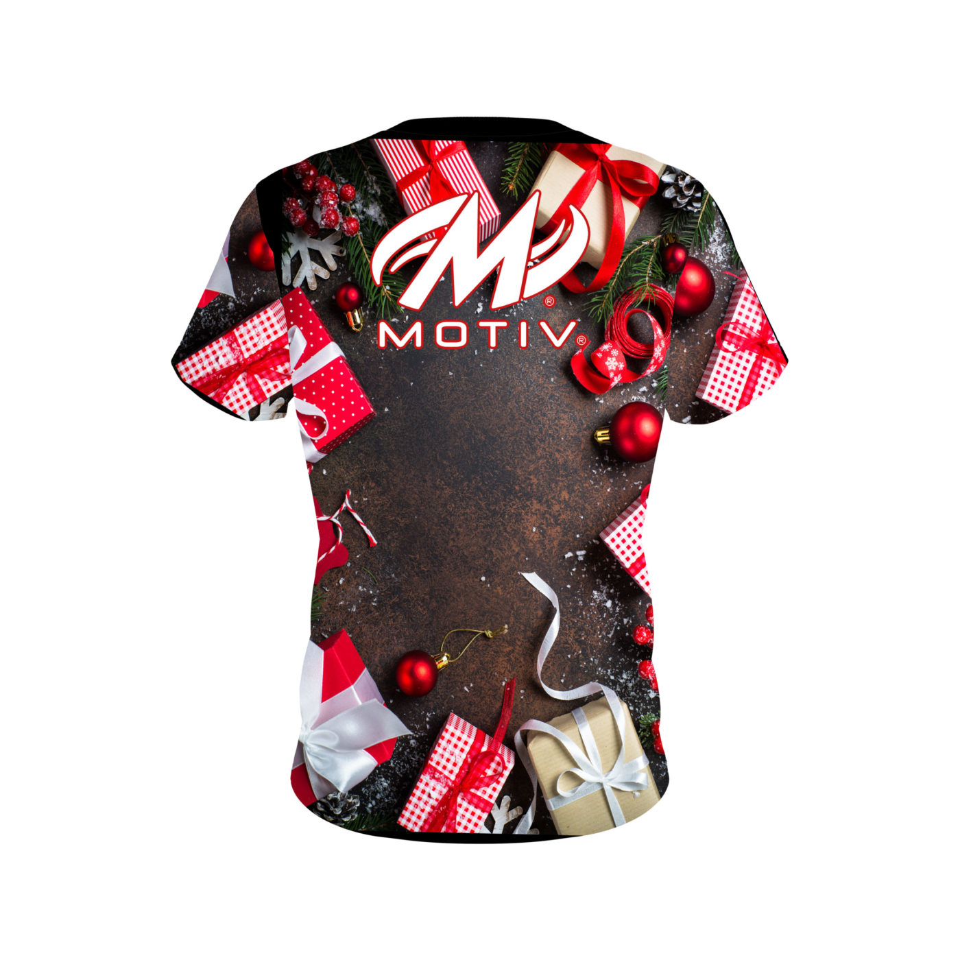 Motiv Holiday Gift Exchange Semi-Custom Coolwick Bowling Jersey - Image 2