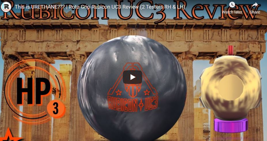 This is URETHANE??? | Roto Grip Rubicon UC3 Bowling Ball Review