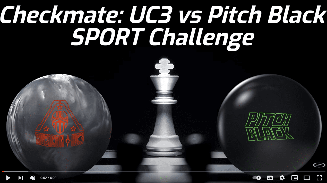 Checkmate: Roto Grip Rubicon UC3 Bowling Ball vs Storm Pitch Black