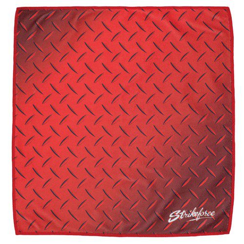 KR Strikeforce Sublimated Microfiber Towel Red 16x16