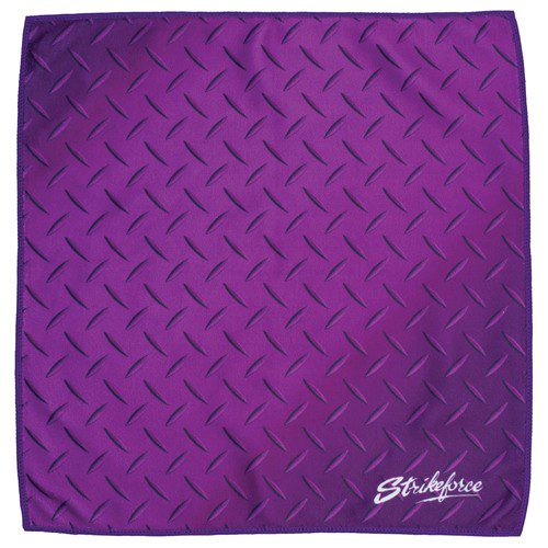KR Strikeforce Sublimated Microfiber Towel Purple 16x16