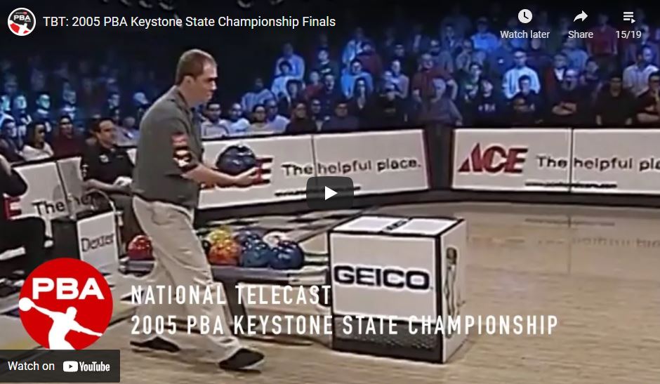 2005 PBA Keystone State Championship Bowling Finals Featuring Allen ...