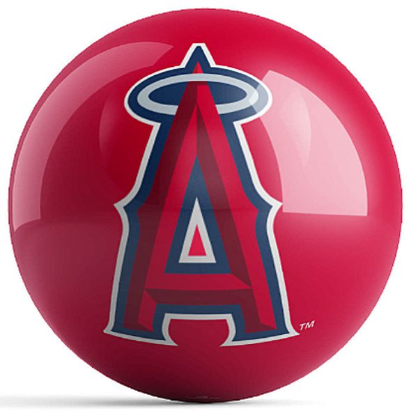 OTB MLB Los Angeles Angels Logo Bowling Ball