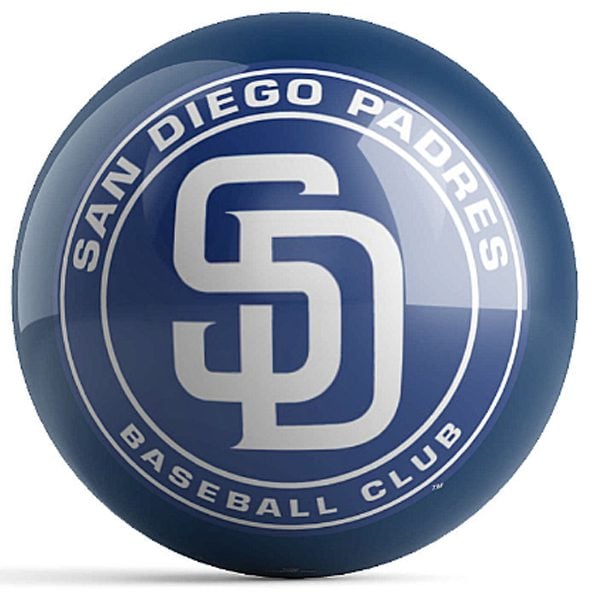 OTB MLB San Diego Padres Logo Bowling Ball FREE SHIPPING