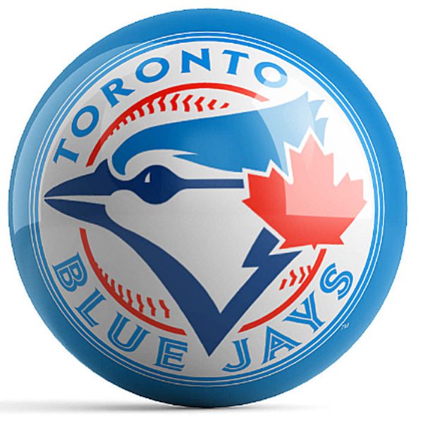 OTB MLB Toronto Blue Jays Logo Bowling Ball