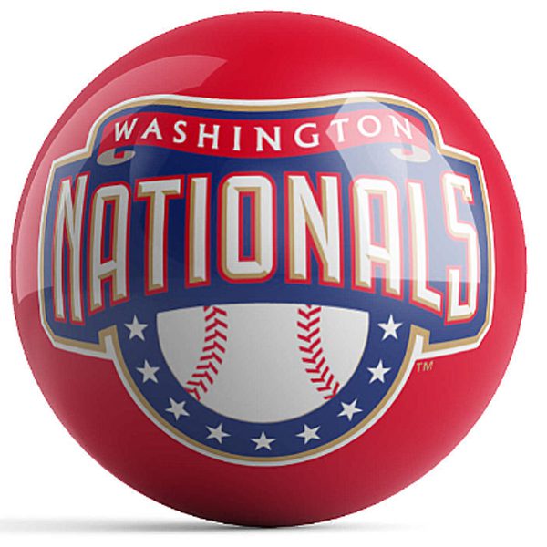 OTB MLB Washington Nationals Logo Bowling Ball + FREE SHIPPING