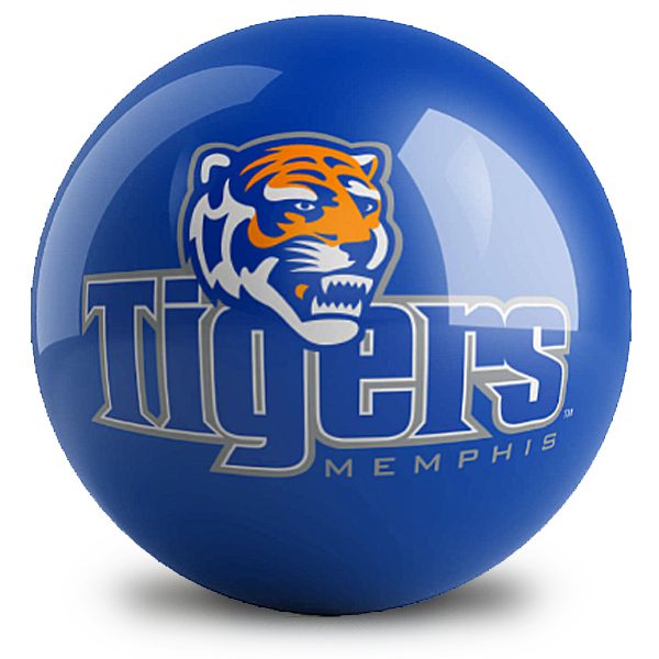 OTB NCAA Memphis Tigers Bowling Ball - Image 2
