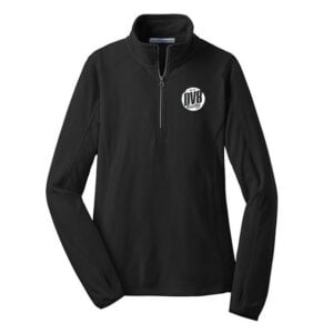 DV8 Women's Prowler Black 1/2 Zip Microfleece Pullover