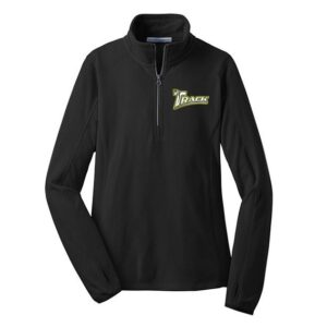 Track Women's Lava Black 1/2 Zip Microfleece Pullover