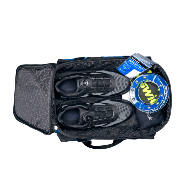 Brunswick Quest Double 2 Ball Roller Black Bowling Bag - Image 2