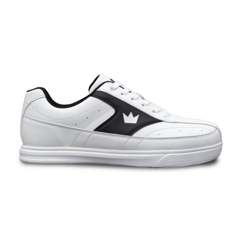 Brunswick Renegade White Black Men's Bowling Shoes