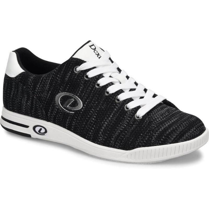 Dexter Mens Pacific Black Silver Bowling Shoes