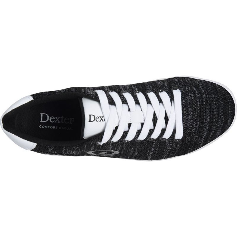 Dexter Mens Pacific Black Silver Bowling Shoes - Image 4