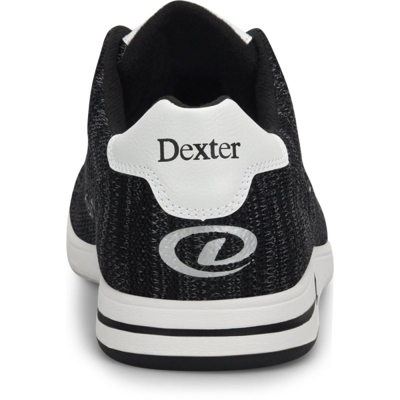 Dexter Mens Pacific Black Silver Bowling Shoes - Image 3