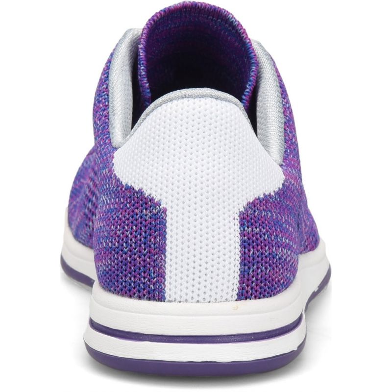 Dexter Women's Harper Knit Bowling Shoes – Purple/Multi Color With Removable Footbed