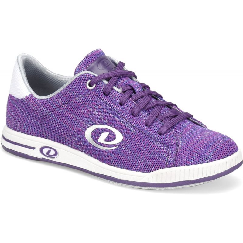 Dexter Women's Harper Knit Purple Multi Bowling Shoes