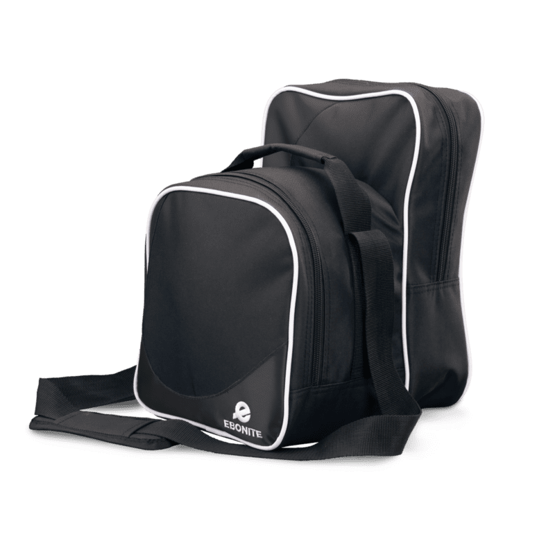 Ebonite Compact Black 1 Ball Tote Bowling Bag