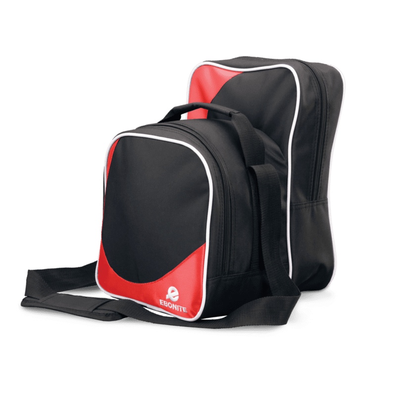 Ebonite Compact Red 1 Ball Tote Bowling Bag
