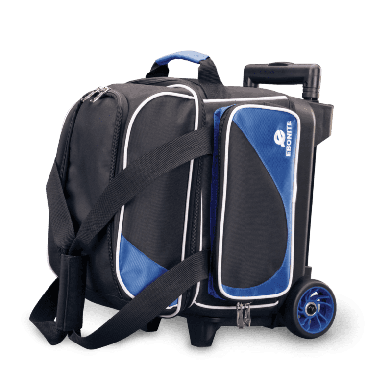 Ebonite Transport 1 Ball Roller Blue Bowling Bag