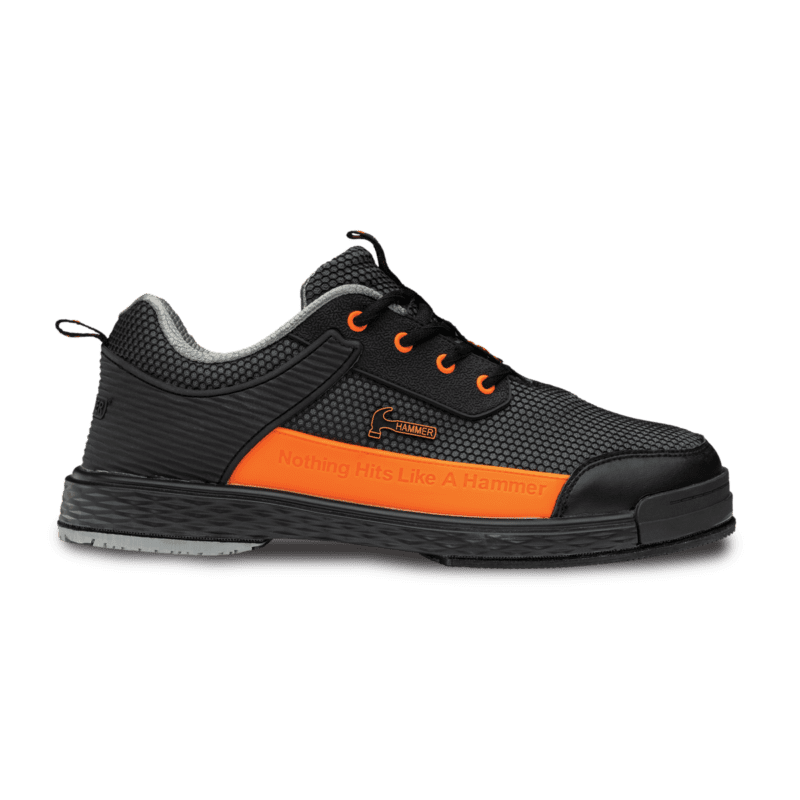 Hammer Men's DIESEL Black Orange Right Hand Bowling Shoes | BowlersMart