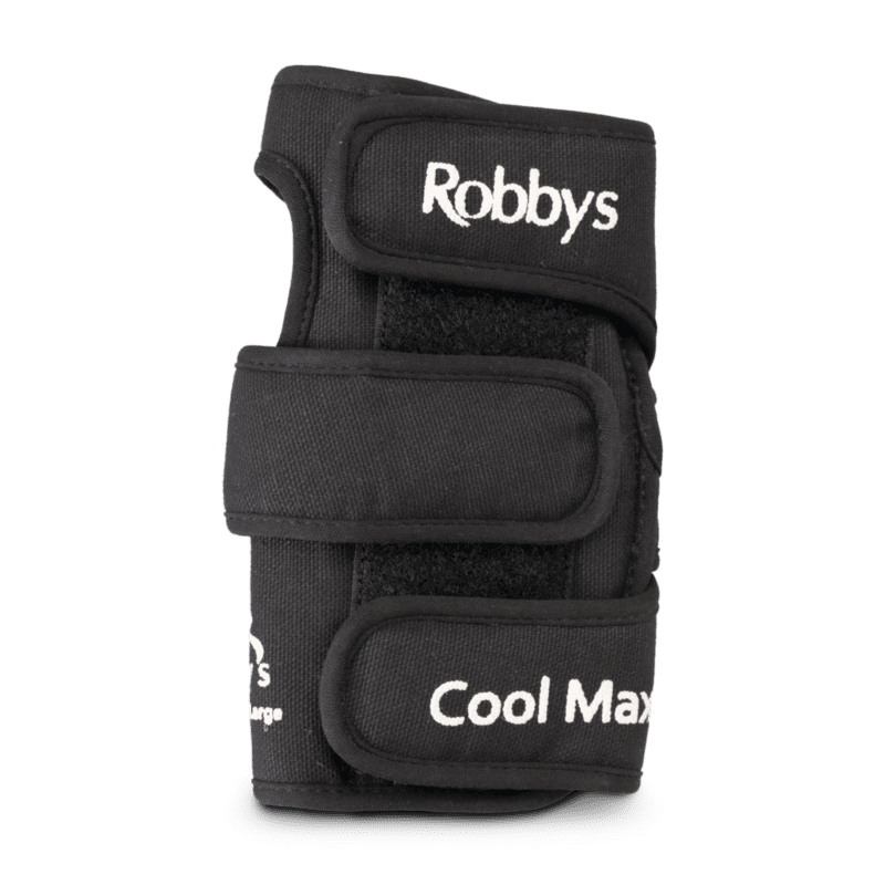 Robby's Cool Max Black Bowling Glove Wrist Support