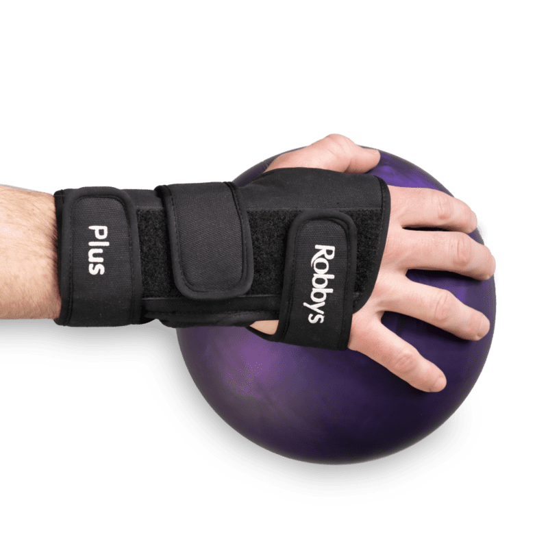 Robby's Cool Max Plus Black Bowling Glove Wrist Support + FREE SHIPPING 