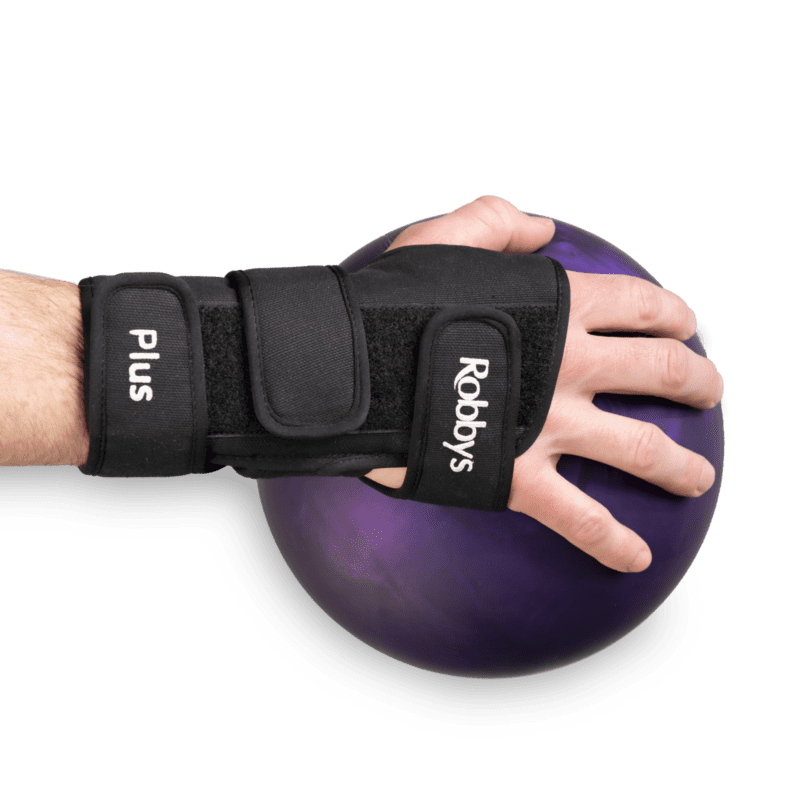 Robby's Cool Max Plus Black Bowling Glove Wrist Support - Image 2